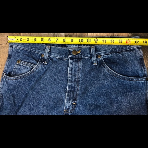 Wrangler Men’s Blue Jeans Regular Fit Size 36x29 - Picture 6 of 9